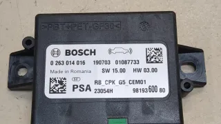 9819360080,0263014016 Блок управления парктрониками Peugeot 3008 2 Арт 9285049, вид 4