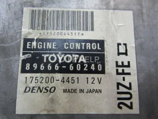 8966660240 Блок управления двигателем Toyota Land Cruiser 100 Арт AM81081578, вид 8