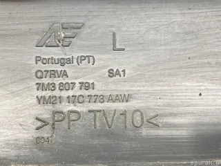 1251385 Ford Молдинг заднего бампера левый Ford Galaxy 1 restailing Арт E31359422, вид 6