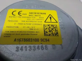 16786031009C94 Mercedes Benz Ремень безопасности с пиропатроном Mercedes GLE W167 Арт E103105534, вид 5