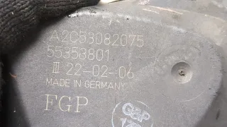 55353801 Дроссельная заслонка Opel Vectra C  1.8л Инжектор Арт 9043928, вид 2