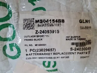 MB04154BB Бампер передний Mitsubishi ASX Арт ZAP351845, вид 9