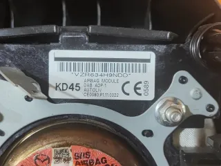 KD4557K00C02, KD45, 1 подушка безопасности руля Mazda 5 1 Арт AR307514, вид 7