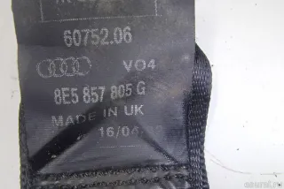 8E5857805GV04 VAG Ремень безопасности Audi A4 B6 Арт E14110543, вид 5