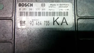 90464735KA, 0281001335 Блок управления двигателем Opel Vectra B Арт 1_262, вид 2