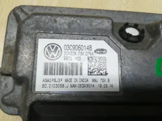03C906014B Блок управления двигателем Volkswagen Polo 5 Арт 1_12133, вид 2