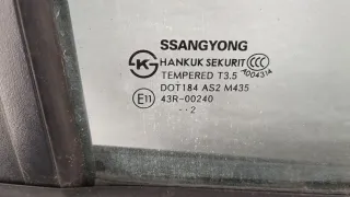 6302134002 Дверь задняя правая серебристая SsangYong Korando Арт 20165087, вид 3