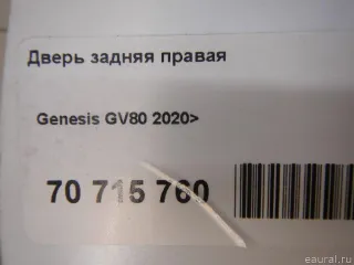 77004T6000 Hyundai-Kia Дверь задняя правая Genesis GV80 Арт E70715760, вид 12