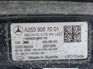 A2539067001 Фара передняя правая Mercedes GLC X253 restailing Арт A983778K, вид 5