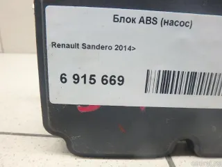 476606853R Renault Блок АБС (ABS) Renault Sandero 2 Арт E90461652, вид 2