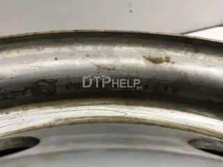 7011 Диск колесный железо Peugeot Boxer 2 Арт AM31681828, вид 5