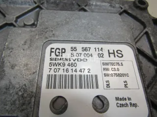 55563495 Блок управления двигателем Opel Astra H Арт AM40614543, вид 6