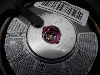 1612344180 Подушка безопасности в рулевое колесо Peugeot Boxer 2 Арт AM84397284, вид 5