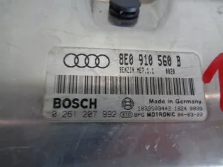 8E0910560B 0261207992 Блок управления двигателем Audi S4 B6 Арт e824903, вид 2