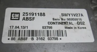 25191188 Блок управления двигателем Chevrolet Spark M300 Арт e833006, вид 2