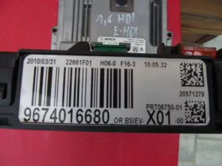 0281015848 Блок управления двигателем Citroen C3 2 Арт e834027, вид 3