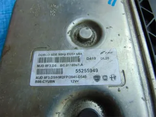 55255949 Блок управления двигателем Fiat Doblo 2 Арт e836361, вид 2
