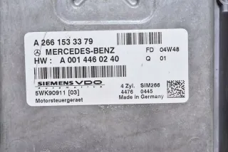 A2661533379 5WK90911 Блок управления двигателем Mercedes A W169 Арт e848777, вид 3
