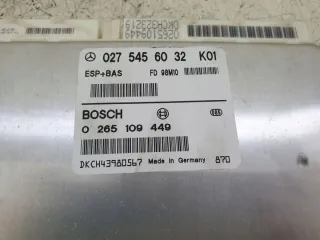 0275456032 Блок управления двигателем Mercedes A W168 Арт e849546, вид 2