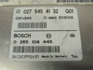 0265109445 Блок управления двигателем Mercedes A W168 Арт e849833, вид 2