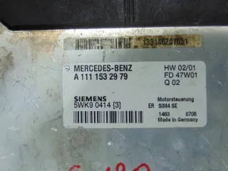 A1111532979 Блок управления двигателем Mercedes C W203 Арт e850702, вид 3