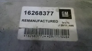 16268377 Блок управления двигателем Opel Astra G Арт e859539, вид 3