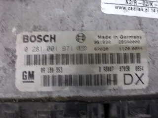 09180353DX 0281001971 Блок управления двигателем Opel Astra G Арт e859955, вид 4