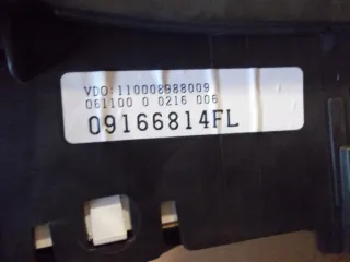 0261206074 09166814 Блок управления двигателем Opel Corsa C Арт e862421, вид 5