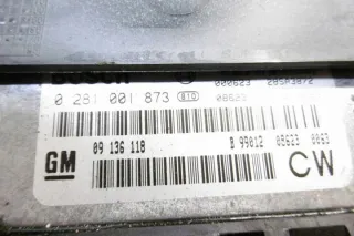 09136118 Блок управления двигателем Opel Vectra B Арт e864497, вид 4