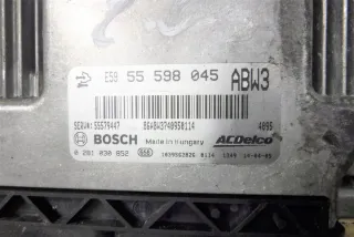 0281030852 Блок управления двигателем Opel Zafira C Арт e864953, вид 2