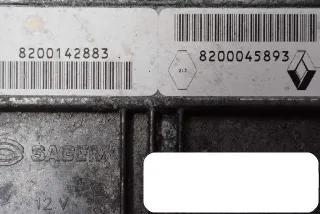 8200142883 8200045893 Блок управления двигателем Renault Laguna 2 Арт e870298, вид 3