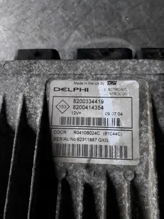 Блок управления двигателем Renault Megane 2 Арт e871828, вид 2
