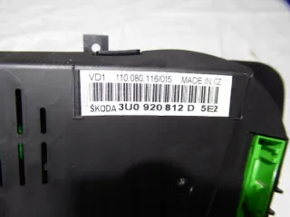 0281012698 Блок управления двигателем Skoda Superb 1 Арт e877043, вид 8