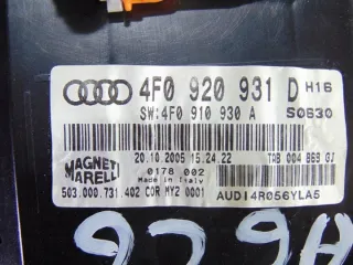 4F0920931D Щиток приборов (приборная панель) Audi A6 C6 (S6,RS6) Арт e1214294, вид 3