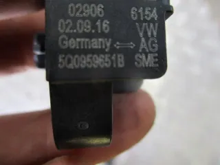 5Q0959651B, Датчик удара Volkswagen Golf 7 Арт e1496030, вид 2