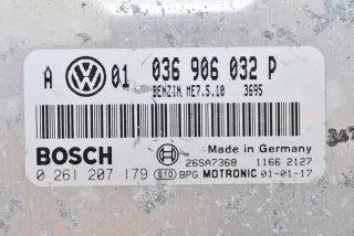 036906032P 0261207179 Блок управления двигателем Volkswagen Golf 4 Арт e1531363, вид 2