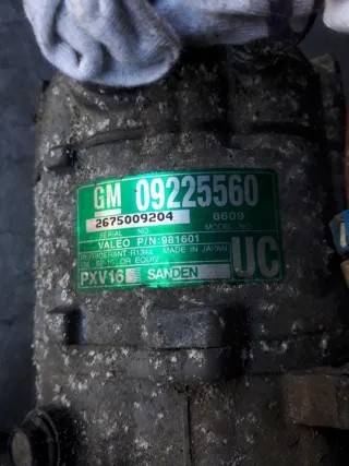 09225560 Компрессор кондиционера Opel Vectra C  Арт e1859481, вид 3