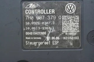 7H0907379Q 7H0614517 Блок ABS Volkswagen Transporter T5 Арт e1919522, вид 2