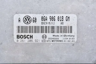 06A906018GM 0261206921 Блок управления двигателем Volkswagen Golf 4 Арт e2042383, вид 2