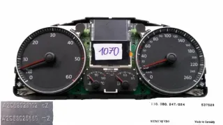 110080247 Щиток приборов (приборная панель) Volkswagen Golf 5 Арт e2161347, вид 1