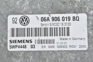06A906019BQ 5WP444803 Блок управления двигателем Volkswagen Golf 4 Арт e2212367, вид 3