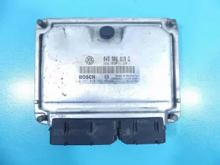 0281010697 Блок управления двигателем Volkswagen Polo 4 Арт e2296706, вид 2