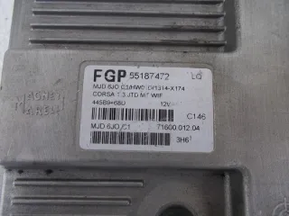 55187472 Блок управления двигателем Opel Corsa C Арт e2738449, вид 3