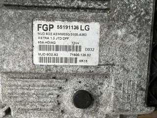 55191136 Блок управления двигателем Opel Astra H Арт e2816824, вид 2