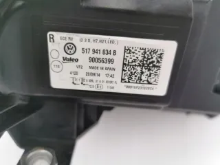 517941034B Фара правая Volkswagen Golf 7 Арт e2979912, вид 5
