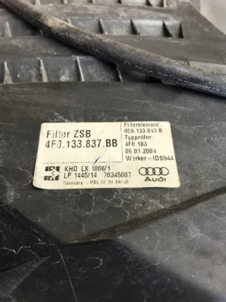4F0133837BB Корпус воздушного фильтра Audi A6 C6 (S6,RS6) Арт e3135649, вид 4