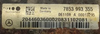7853993355 Рулевая рейка Mercedes GLK X204 Арт e3183815, вид 4