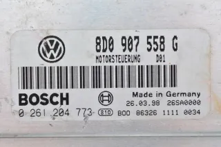 8D0907558G 0261204773 Блок управления двигателем Volkswagen Passat B5 Арт e3443944, вид 2