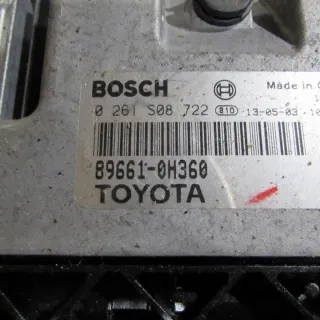 89661-0H360 Блок управления двигателем Toyota Aygo 1 Арт e3717230, вид 4