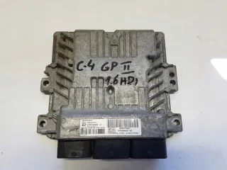 9808376980 s180123009 Блок управления двигателем Citroen C4 2 Арт e3749889, вид 1